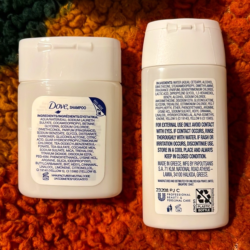 Dove Mini Toiletry Set - Picture 2 of 3